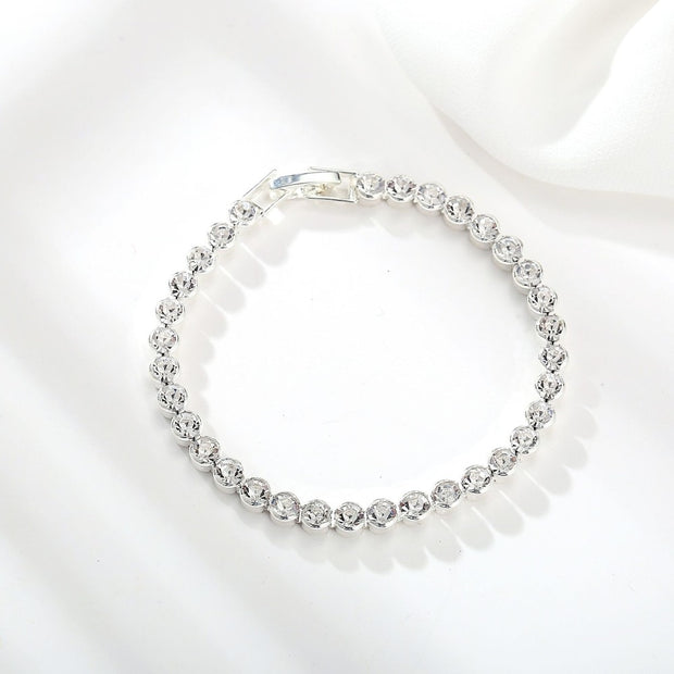 Luxury Crystal Bracelet For Women Wedding Gift