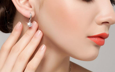 Crystal Stud Earrings For Women