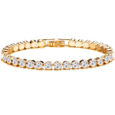 Luxury Crystal Bracelet For Women Wedding Gift