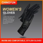 Gloves Genuine Leather BuckskinWinter Woman