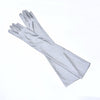 Women&amp;#39;s Stretch Long Gloves Female Evening Party