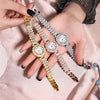 Watches Steel Belt Love Steel Belt Rhinestone