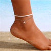 Fashion Gold Color Simple Chain Anklets