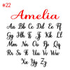 Personalized Custom Handwritten Name Necklace for Women