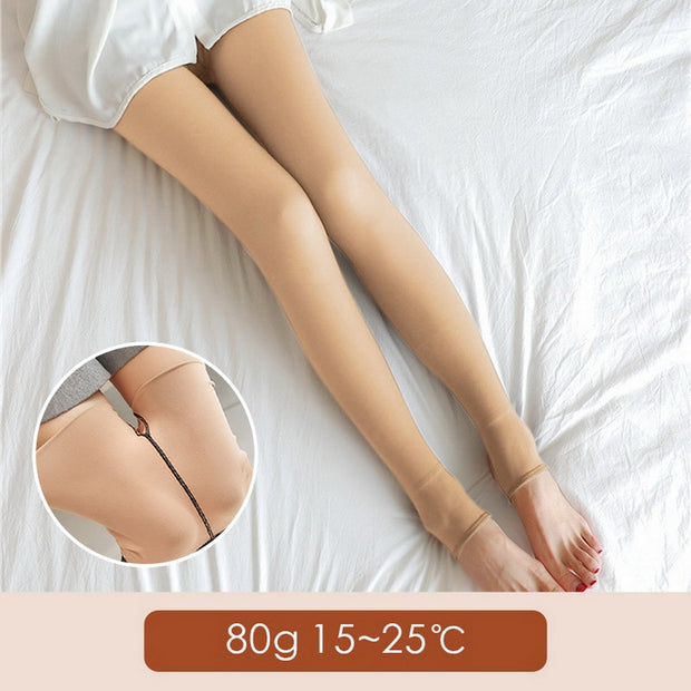 Women Winter Warm Thin Tights Ladies Sexy Thermo