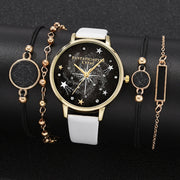 Fashion New Bracelet Watch Set Crystal Rhinestone