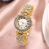 Watches Steel Belt Love Steel Belt Rhinestone