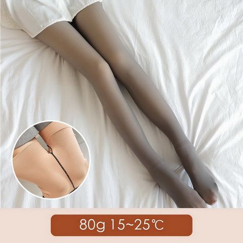 Women Winter Warm Thin Tights Ladies Sexy Thermo