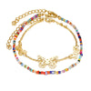 Fashion Gold Color Simple Chain Anklets