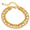 Fashion Gold Color Simple Chain Anklets